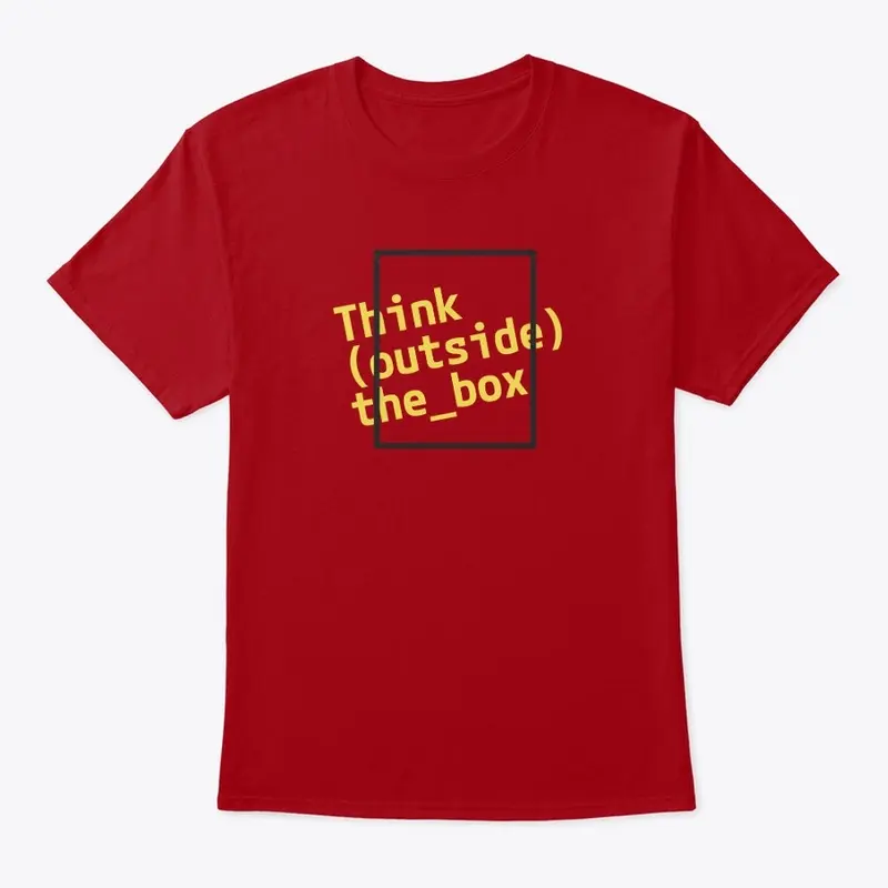 Think Outside the Box Hoodie & TShirt